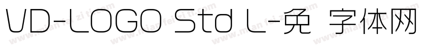 VD-LOGO Std L字体转换